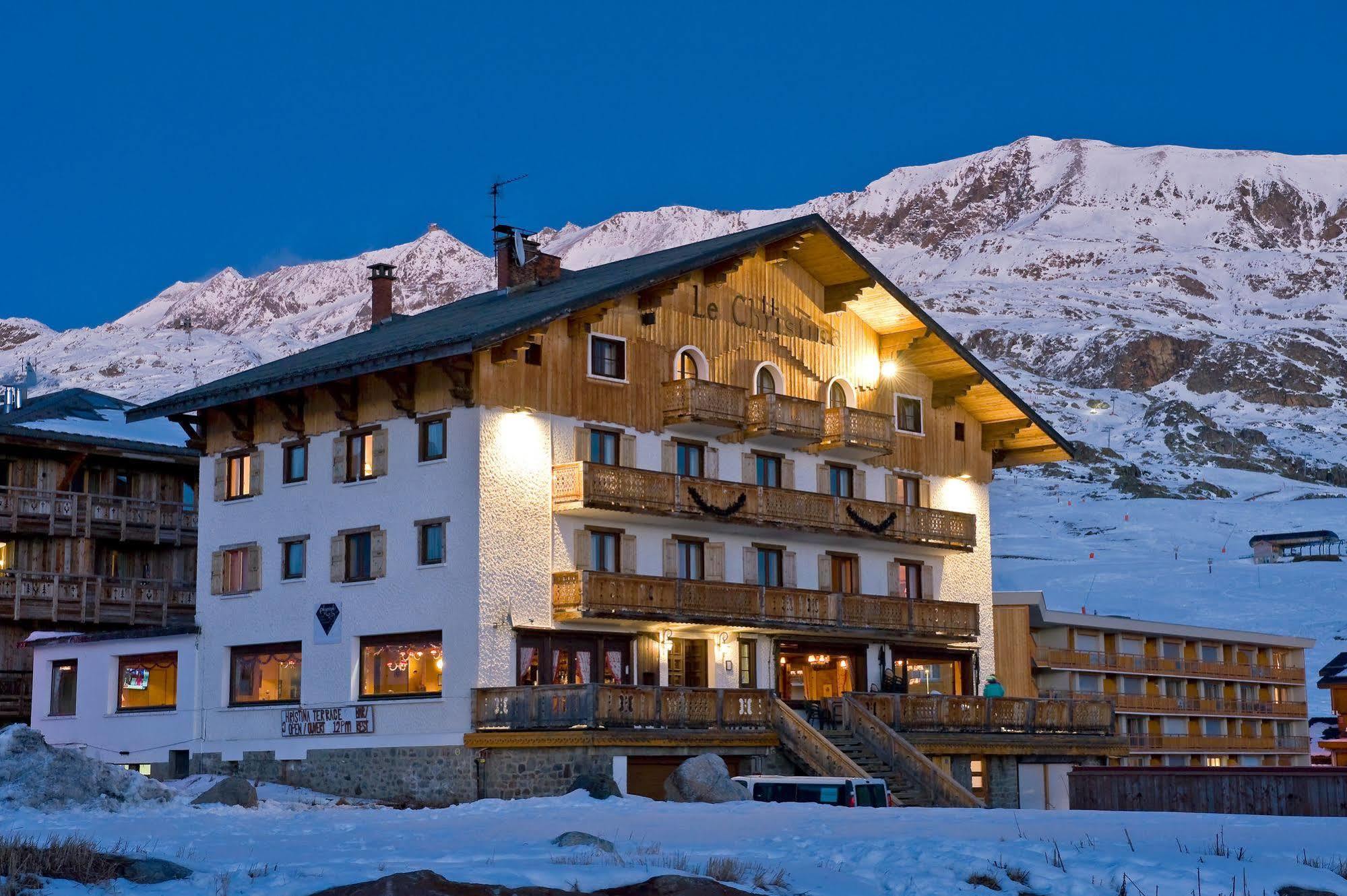 Madame Vacances Hotel Le Christina Alpe d'Huez Exterior foto